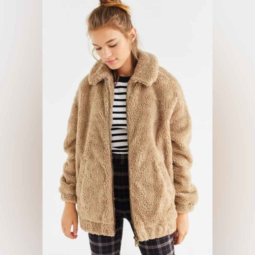 Urban Outfitters Oversized Teddy Jacket / Coat -
